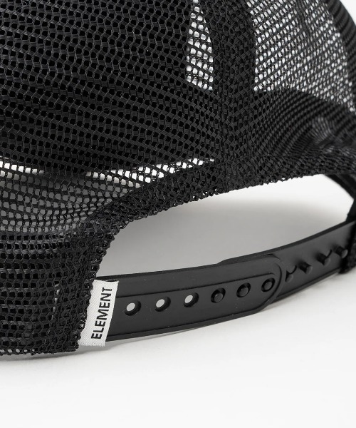 ELEMENT(エレメント)の「ELEMENT メンズ PATCH MESH キャップ 【2025年春夏モデル】/エレメントロゴラベルメッシュキャップ(キャップ・メンズ・ホワイト/ブラック・FREE)」の6枚目の写真