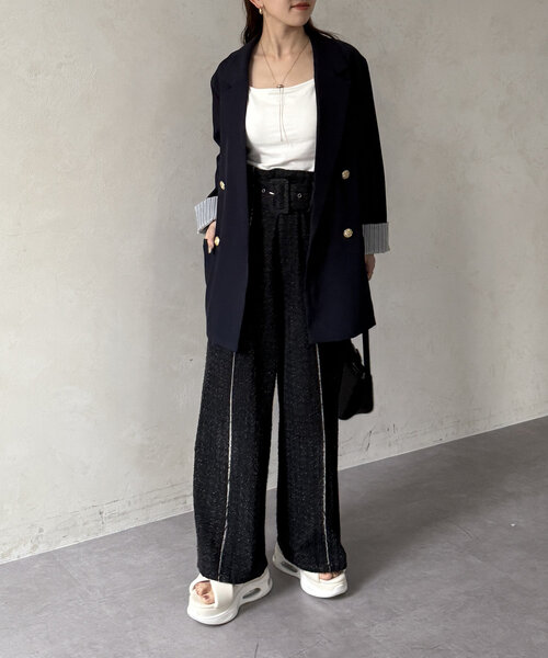 Thevon（ゼボン）の「厚底サンダル（サンダル・レディース・ブラック/アイボリー・M/L）」の6枚目の写真