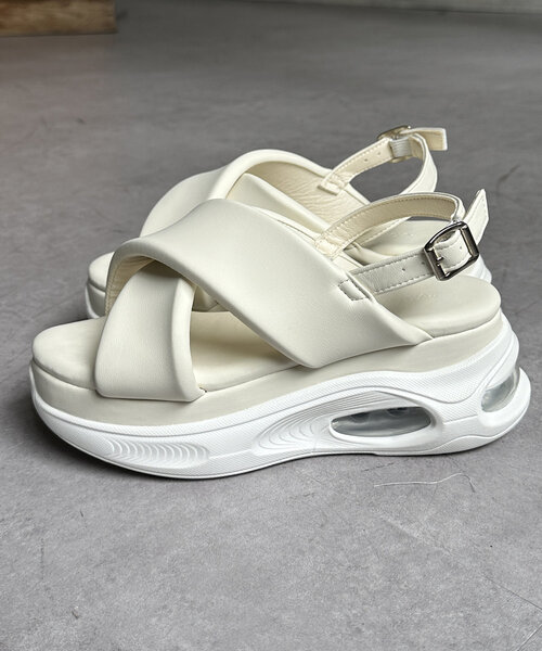 Thevon（ゼボン）の「厚底サンダル（サンダル・レディース・ブラック/アイボリー・M/L）」の19枚目の写真