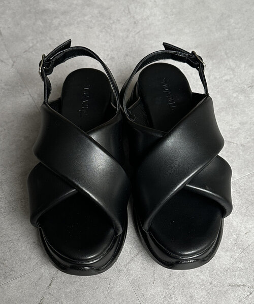 Thevon（ゼボン）の「厚底サンダル（サンダル・レディース・ブラック/アイボリー・M/L）」の12枚目の写真
