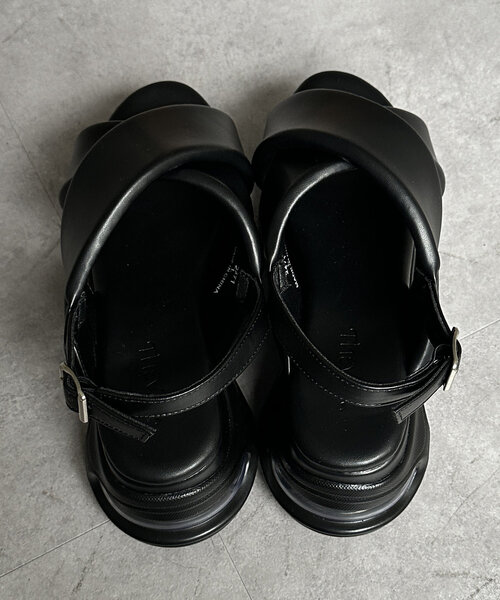 Thevon（ゼボン）の「厚底サンダル（サンダル・レディース・ブラック/アイボリー・M/L）」の11枚目の写真