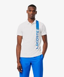 は*さ様 Lacoste ポロシャツ ホワイト/ネイビー 新品 2220-0111-1.jpg