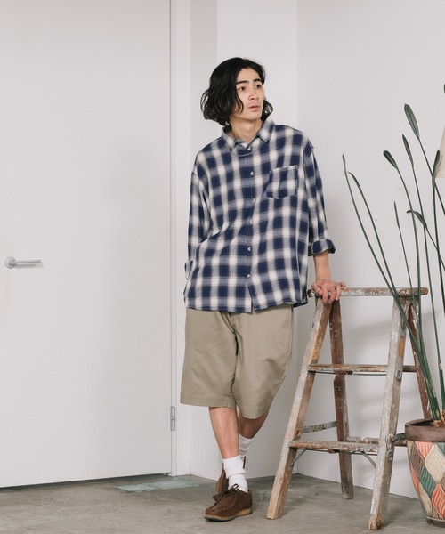 【ONE OK ROCK】 Dickies ハーフパンツ ベージュ ONE OK ROCK】 Dickies ハーフパンツ ベージュ メンズ