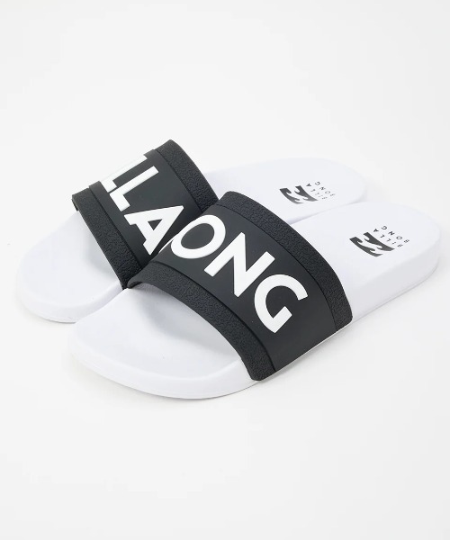 BILLABONG(ビラボン)の「BILLABONG メンズ SHOWER SANDAL ビーチサンダル 【2025年春夏モデル】/ビラボンスライド・シャワサン(シャワーサンダル)(サンダル・メンズ・ホワイト/ブラック・27cm/28cm/26cm)」の1枚目の写真
