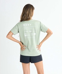 ROXY（ロキシー）の「HISTORICAL LOGO /ロキシーバックプリント半袖ラッシュガード（水着）（ラッシュガード）」