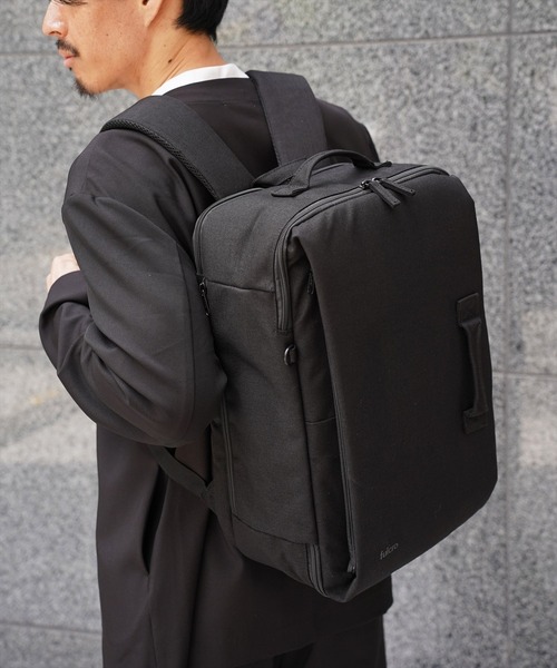 BAYBLO（ベイブロ）の「(LF)【：： fulcro 】【Essence M】15ポケット/19L PC収納 バックパック（バックパック/リュック・メンズ・ブラック・ONE SIZE）」の5枚目の写真