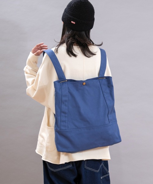 URCH RNA（アーチ アールエヌエー）の「E5086 フタヤクバッグ２（ショルダーバッグ・レディース・ブラック/ブルー/ナチュラル・FREE）」の3枚目の写真