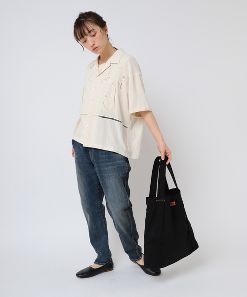 URCH RNA（アーチ アールエヌエー）の「E5086 フタヤクバッグ２（ショルダーバッグ・レディース・ブラック/ブルー/ナチュラル・FREE）」の18枚目の写真