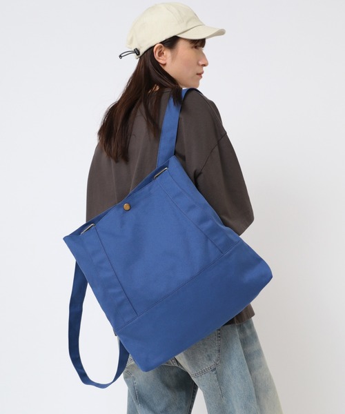 URCH RNA（アーチ アールエヌエー）の「E5086 フタヤクバッグ２（ショルダーバッグ・レディース・ブラック/ブルー/ナチュラル・FREE）」の13枚目の写真