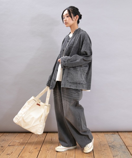 URCH RNA（アーチ アールエヌエー）の「E5086 フタヤクバッグ２（ショルダーバッグ・レディース・ブラック/ブルー/ナチュラル・FREE）」の21枚目の写真