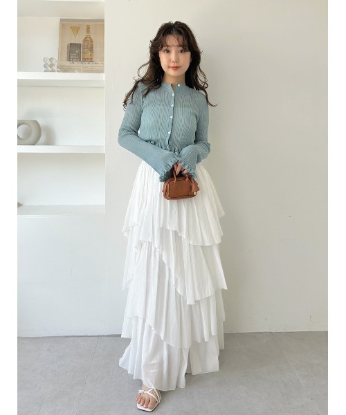 セール】シアーティアードスカート（スカート）｜FRAY I.D（フレイ