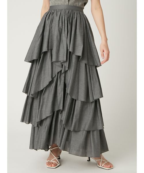 シアーティアードスカート（スカート）｜FRAY I.D（フレイ