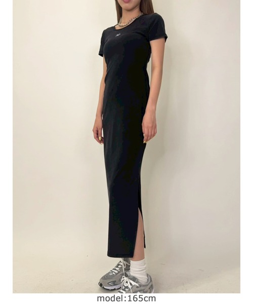 EGOIST（エゴイスト）の「加工タイトロングワンピース（ワンピース・レディース・ブラック/ブラウン・FREE）」の17枚目の写真