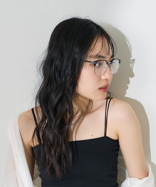 FREAK'S STORE(フリークスストア)の「ブローメガネ/アイウェア(メガネ・レディース・ブラック・ONE SIZE)」の1枚目の写真