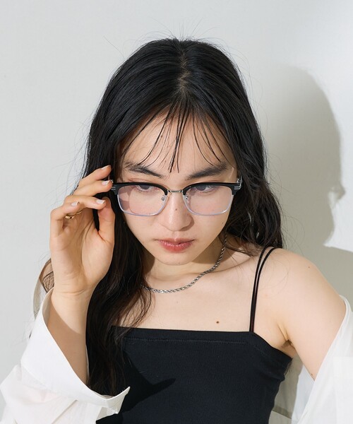 FREAK'S STORE(フリークスストア)の「ブローメガネ/アイウェア(メガネ・レディース・ブラック・ONE SIZE)」の17枚目の写真