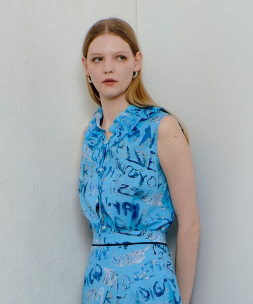 【人気商品・美品】allureville PONTOGLIOフリルカラーブラウス allureville｜PONTOGLIOフリルカラーブラウス | Rakuten Fashion(楽天