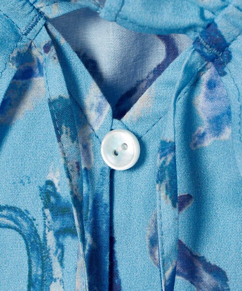 セール】PONTOGLIOフリルカラーブラウス（シャツ/ブラウス