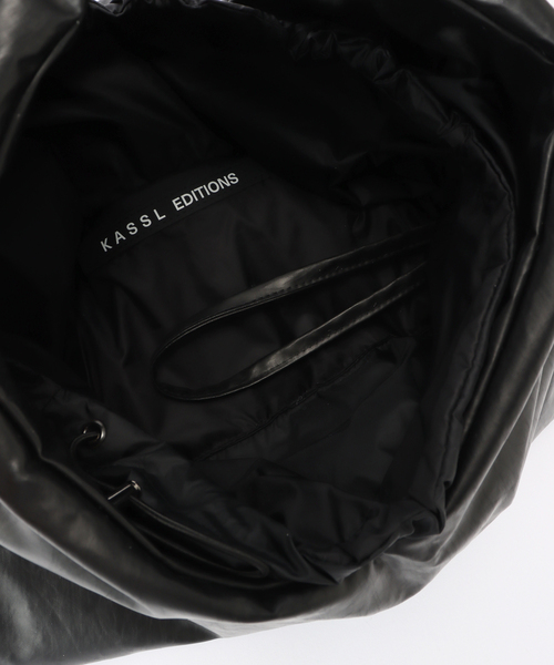 JOURNAL STANDARD（ジャーナルスタンダード）の「【KASSL EDITIONS/カッスル エディションズ】 Anchor small lacquer canv（クラッチバッグ・レディース・ブラック/シルバー・FREE）」の9枚目の写真