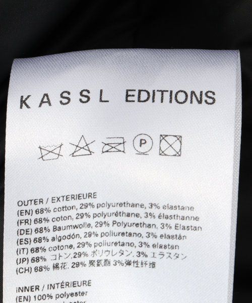 JOURNAL STANDARD（ジャーナルスタンダード）の「【KASSL EDITIONS/カッスル エディションズ】 Anchor small lacquer canv（クラッチバッグ・レディース・ブラック/シルバー・FREE）」の11枚目の写真