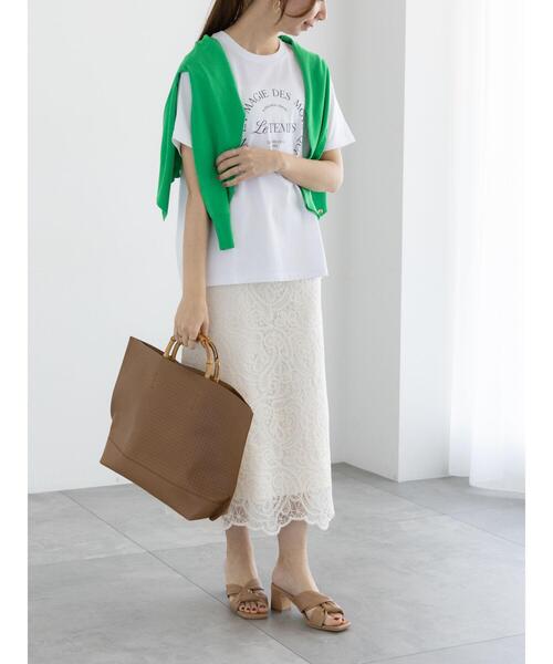 Te chichi（テチチ）の「レタードメタルボタンクルーカーディガン（カーディガン/ボレロ・レディース・ゴールド/グリーン/ブラック/シルバー/オレンジ・F）」の16枚目の写真