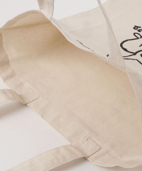 DANIEL JOHNSTON(ダニエルジョンストン)の「MURAL CARRY ALL BAG / ミューラル キャリー オール バッグ(トートバッグ・メンズ・ナチュラル・ONE SIZE)」の4枚目の写真