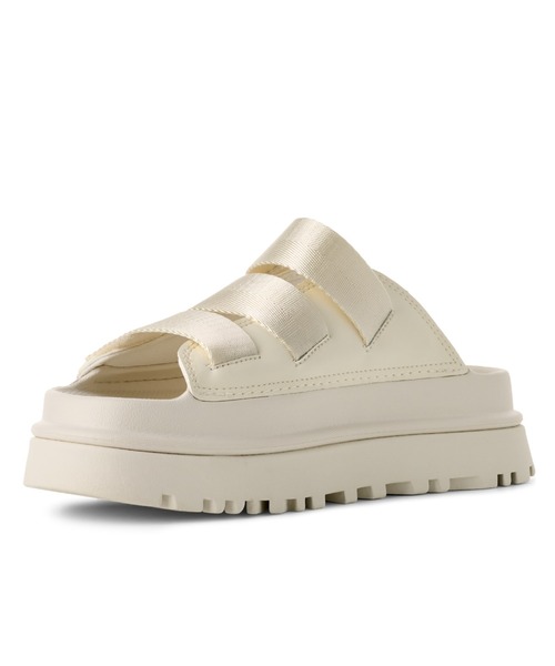 UGG（アグ）の「UGG（アグ）GoldenGlow Slide/116743（サンダル・レディース・ホワイト/ブラック/ベージュ・8/6/5/7）」の8枚目の写真
