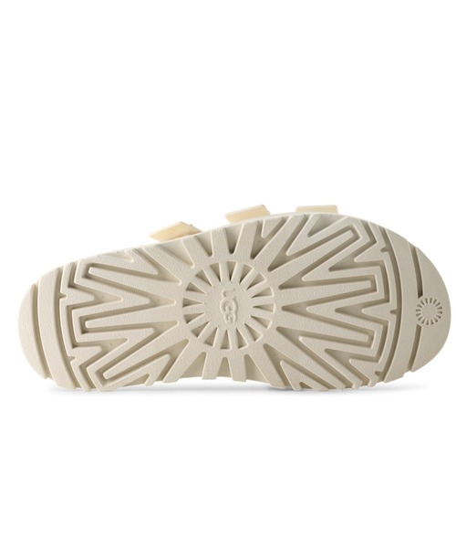 UGG（アグ）の「UGG（アグ）GoldenGlow Slide/116743（サンダル・レディース・ホワイト/ブラック/ベージュ・8/6/5/7）」の9枚目の写真