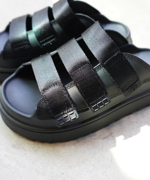 UGG（アグ）の「UGG（アグ）GoldenGlow Slide/116743（サンダル・レディース・ホワイト/ブラック/ベージュ・8/6/5/7）」の17枚目の写真