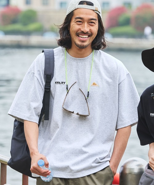 セール】KELTY/ケルティ 別注 USAコットン ダブルロゴ刺繍 ビッグ