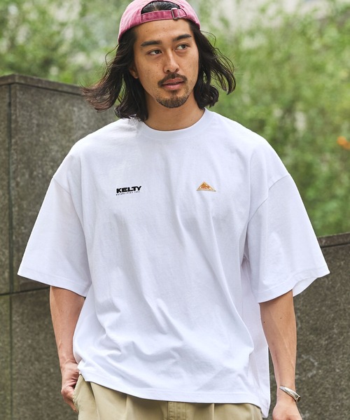 【KELTY/ケルティー】Urban Pocket T-shirt/USAコット KELTY tシャツ KELTY/ケルティ 別注 USAコットン ダブルロゴ刺繍
