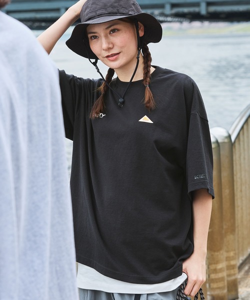 KELTY/ケルティ 別注 USAコットン ダブルロゴ刺繍 ビッグ
