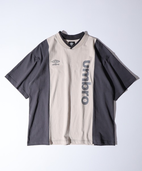 UMBRO アンブロ ポロTシャツ ブロックコア切替 アンブロ 【umbro】別注切替半袖Tシャツ｜ライトオンの通販