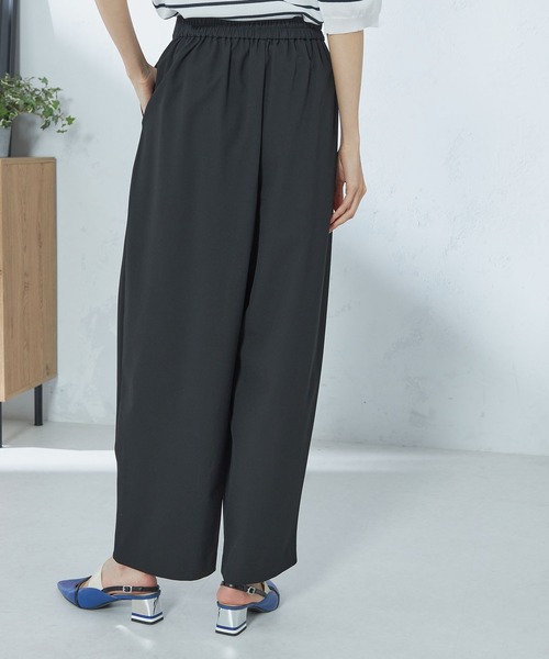 GALLORIA（ギャローリア）の「タックカーブパンツ（その他パンツ・レディース・トップグレー/ブラック・LL/S/M/L）」の5枚目の写真