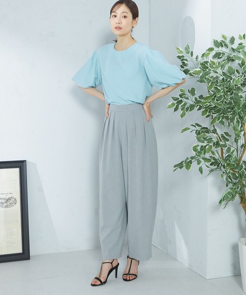 セール】タックカーブパンツ（その他パンツ）｜GALLORIA
