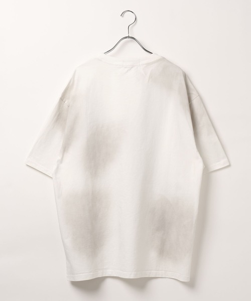 3.3 Field Trip （3.3フィールドトリップ）の「3.3 Field Trip／ゴシックロゴブラシT（Tシャツ/カットソー・メンズ・ホワイト/ブラック/ブラウン・MEDIUM/LARGE）」の21枚目の写真