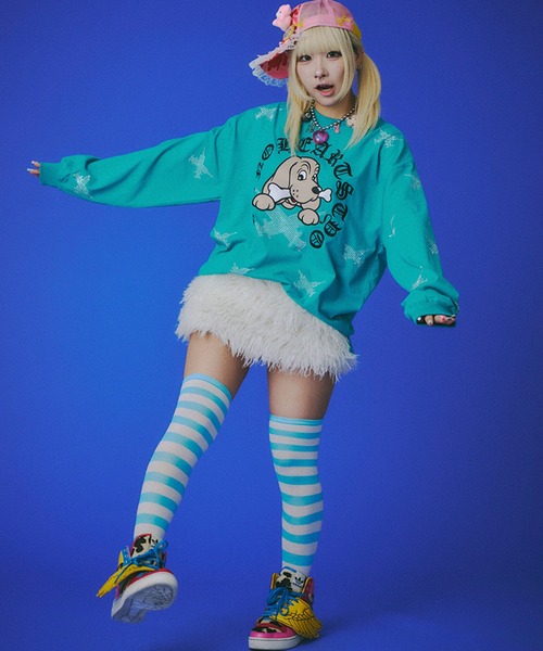 GALFY/ガルフィー】ピカピカ注射器ロンT（Tシャツ/カットソー）｜GALFY