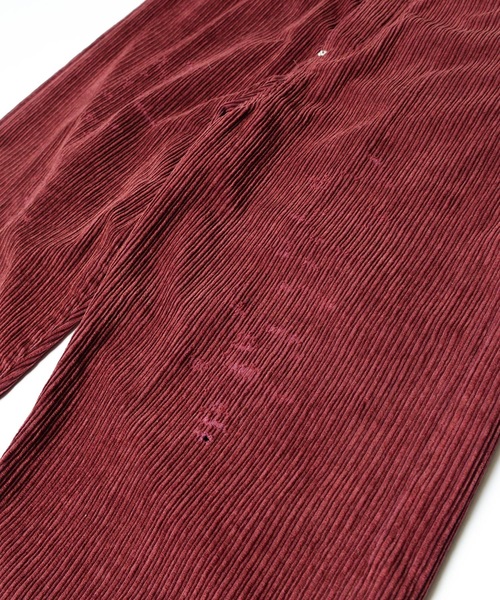 HOLIDAY（ホリデイ）の「DAMAGE CORDUROY SUSPENDER PANTS ダメージコーデュロイサスペンダーパンツ（その他パンツ・レディース・ブラウン/ブルー・32/36）」の14枚目の写真