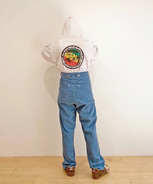 HOLIDAY（ホリデイ）の「DAMAGE CORDUROY SUSPENDER PANTS ダメージコーデュロイサスペンダーパンツ（その他パンツ・レディース・ブラウン/ブルー・32/36）」の10枚目の写真