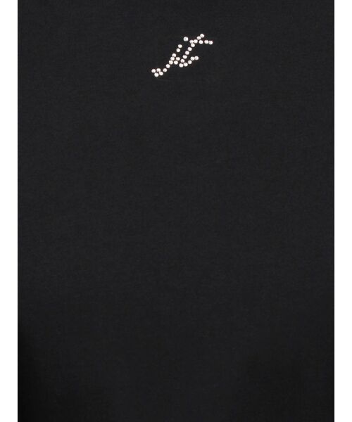 jouetie（ジュエティ）の「フリルドッキングルーズTシャツ（Tシャツ/カットソー・レディース・ブラック/オフホワイト/ブルー・MEDIUM）」の13枚目の写真