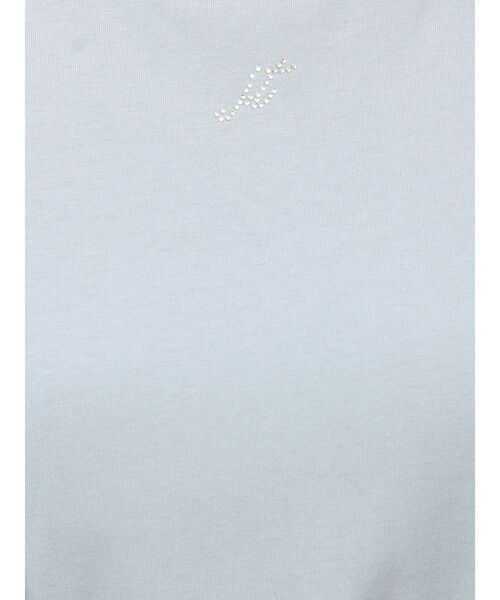 jouetie（ジュエティ）の「フリルドッキングルーズTシャツ（Tシャツ/カットソー・レディース・ブラック/オフホワイト/ブルー・MEDIUM）」の14枚目の写真