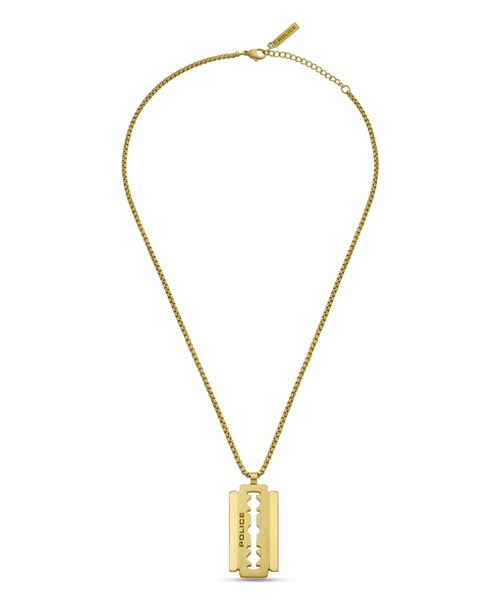 POLICE（ポリス）の「【POLICE】 ポリス ネックレス RAZORBLADE メンズ（ネックレス・メンズ・ゴールド/シルバー・FREE）」の10枚目の写真