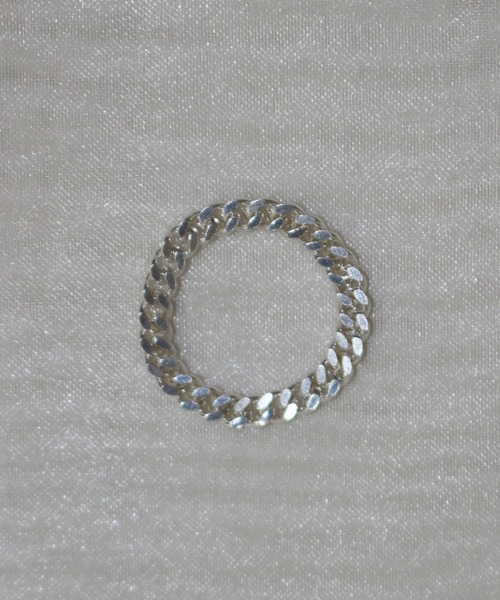 whoseA(フーシー)の「【silver925】 KiheiRing / キヘイチェーンリング(リング・レディース・シルバー/ゴールド・10号/13号/15号)」の4枚目の写真