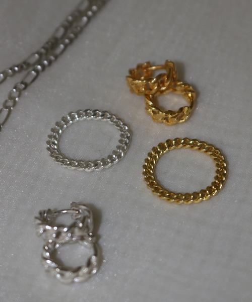 whoseA(フーシー)の「【silver925】 KiheiRing / キヘイチェーンリング(リング・レディース・シルバー/ゴールド・10号/13号/15号)」の7枚目の写真