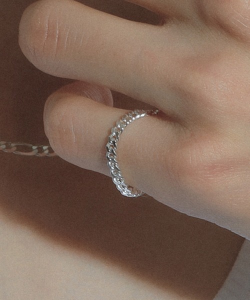 whoseA(フーシー)の「【silver925】 KiheiRing / キヘイチェーンリング(リング・レディース・シルバー/ゴールド・10号/13号/15号)」の11枚目の写真