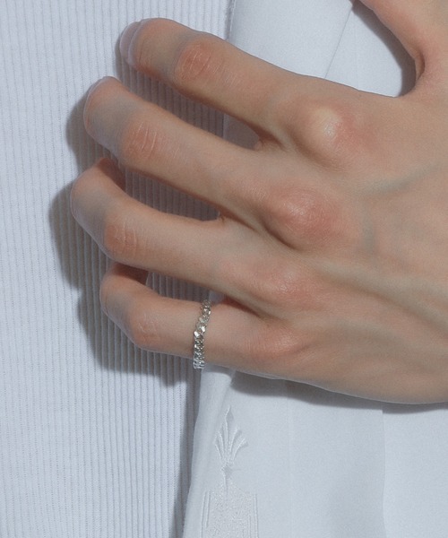 whoseA(フーシー)の「【silver925】 KiheiRing / キヘイチェーンリング(リング・レディース・シルバー/ゴールド・10号/13号/15号)」の12枚目の写真