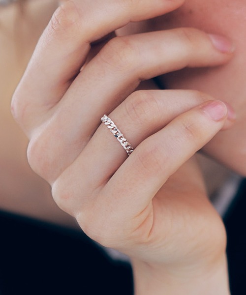 whoseA(フーシー)の「【silver925】 KiheiRing / キヘイチェーンリング(リング・レディース・シルバー/ゴールド・10号/13号/15号)」の19枚目の写真