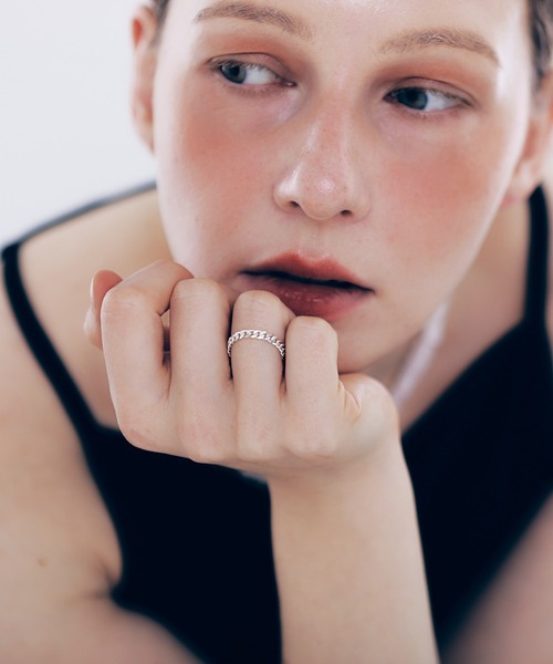 whoseA(フーシー)の「【silver925】 KiheiRing / キヘイチェーンリング(リング・レディース・シルバー/ゴールド・10号/13号/15号)」の20枚目の写真