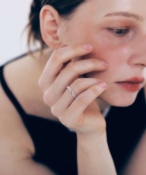 whoseA(フーシー)の「【silver925】 KiheiRing / キヘイチェーンリング(リング・レディース・シルバー/ゴールド・10号/13号/15号)」の21枚目の写真