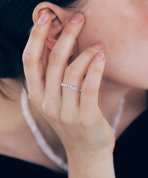 whoseA(フーシー)の「【silver925】 KiheiRing / キヘイチェーンリング(リング・レディース・シルバー/ゴールド・10号/13号/15号)」の22枚目の写真