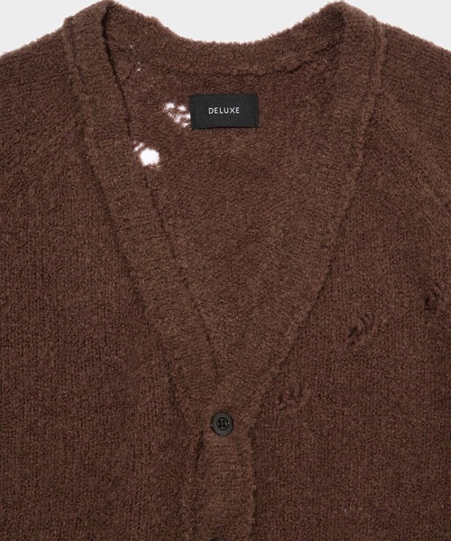 DELUXE（デラックス）の「SAVAGE SNAKEDRIVER（カーディガン/ボレロ・メンズ・ブラック/ブラウン・LARGE/MEDIUM/SMALL）」の14枚目の写真